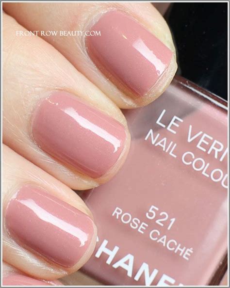 chanel rose cache nail|Chanel Le Vernis in Rose Caché Review .